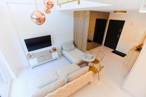 Posedenie v ubytovaní M&K Apartamenty Sailors Golden Yacht, Gdańsk - Wyspa Sobieszewska