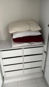 En eller flere senge i et værelse på MURO ALTO COND CLUBE Bl4 413
