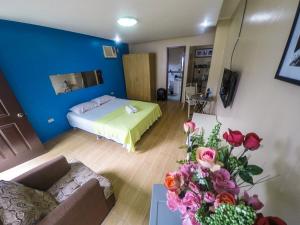 Postel nebo postele na pokoji v ubytování JW Apartments