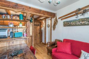 Η κουζίνα ή μικρή κουζίνα στο Appartement de l'Alpage - Welkeys