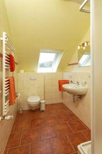 Ein Badezimmer in der Unterkunft Haus Grete Wohnung 16