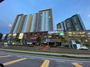 a building with two tall buildings in a city at Skynature@Mesahill-Nature view-Poolview-Fast Wifi in Nilai