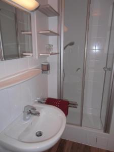 Koupelna v ubytování Hotel-Gasthof Zum Freigericht + 17 fotografií