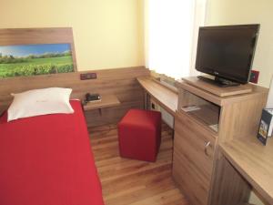 TV a/nebo společenská místnost v ubytování Hotel-Gasthof Zum Freigericht