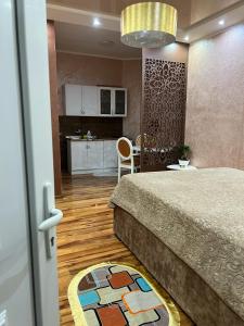 Kuchyň nebo kuchyňský kout v ubytování Studio apartman De Lux Loznica + 6 fotografií