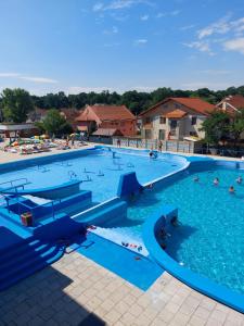 Bazén v ubytování Hotel Muncel Băile Felix nebo v jeho okolí