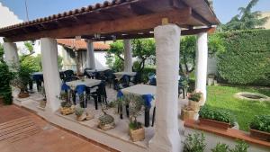 Zahrada ubytování B&B La Villa