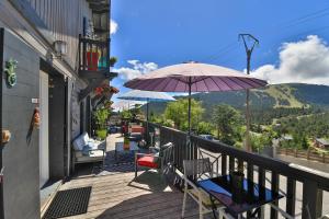 Γενική θέα στο βουνό ή θέα στο βουνό από  αυτό το bed & breakfast