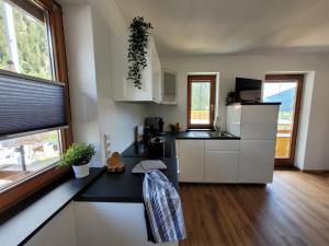 A kitchen or kitchenette at Sportapart Schweighofer Ski-in & Ski-out