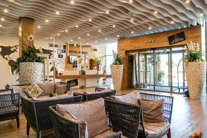 Posezení v ubytování Pangea Hotel