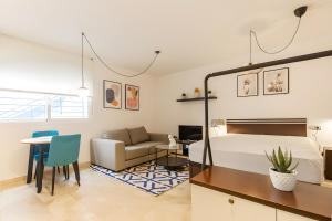 Posedenie v ubytovaní Teatro Suites Málaga CITY FLAT