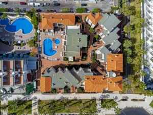 Vista aerea di GO2TENERIFE Apart'Elisa Near the beach & Pool view