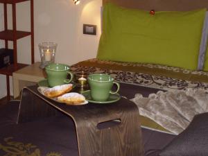 Voodi või voodid majutusasutuse B&B L'Abric - centro storico di Limonetto toas