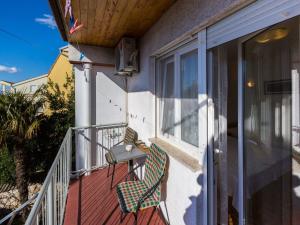 Balkón nebo terasa v ubytování Apartment KRUNO