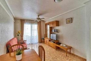 TV a/nebo společenská místnost v ubytování Espanhouse Diego apartment