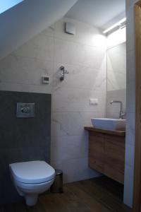 Et badeværelse på Apartament Zacisze