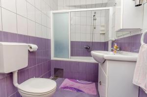 Koupelna v ubytování Apartments Jerkunica + 37 fotografií