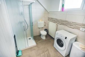 Koupelna v ubytování Apartma pri Boštjanu