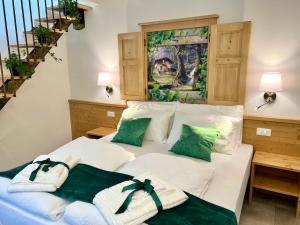 Posteľ alebo postele v izbe v ubytovaní La Finestra sul Giardino - B&B