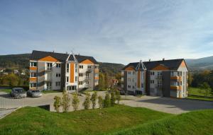 Nespecifikovaný výhled na hory nebo výhled na hory při pohledu z apartmánu