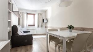 Posezení v ubytování Outdoor Apartaments - Basecamp