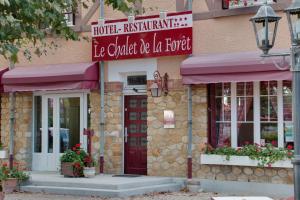 Exteriér nebo vchod ubytování Le Chalet de la Foret Hôtel 3 étoiles et Restaurant