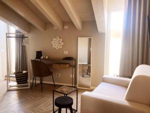 Gatto Bianco Rooms 42的休息区