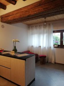 Istumisnurk majutusasutuses Cozy tiny flat in Cadore Dolomiti