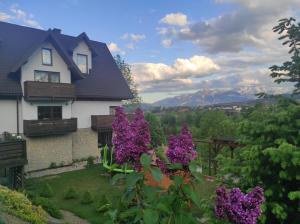 Nespecifikovaný výhled na hory nebo výhled na hory při pohledu z bed and breakfast
