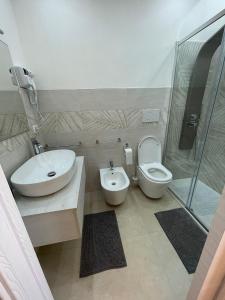 Koupelna v ubytování Agrimi b&b