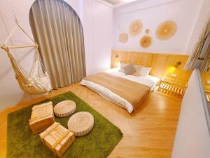 Letto o letti in una camera di 輕森嶼