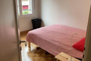 Postel nebo postele na pokoji v ubytování Maunoir Appartement à 5min du Lac