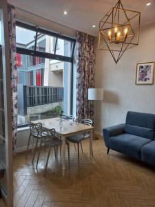 Posezení v ubytování Topaz Apartamenty