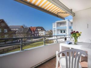 Balkón nebo terasa v ubytování Dünenrose Dünenrose 40