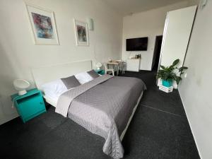 Posteľ alebo postele v izbe v ubytovaní Hotel Centrum