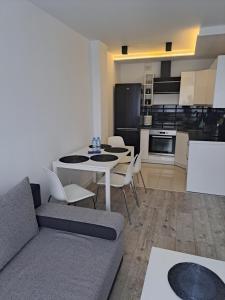 Η κουζίνα ή μικρή κουζίνα στο Apartament Miejski