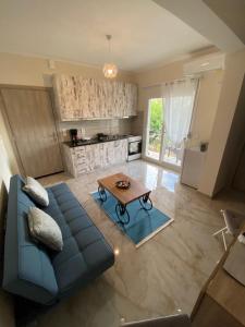Kuchyň nebo kuchyňský kout v ubytování Kaldis Apartment
