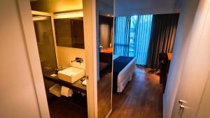 Vannituba majutusasutuses BIT Design Hotel