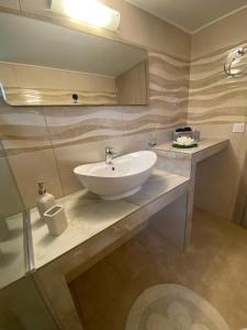 Koupelna v ubytování Kaldis Apartment