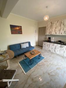 Kuchyň nebo kuchyňský kout v ubytování Kaldis Apartment