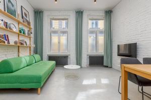 Posezení v ubytování Krásny byt v historickom centre Bratislavy
