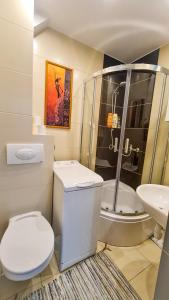 Kúpeľňa v ubytovaní Peters Loft
