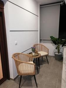 Posezení v ubytování IOSIF suites