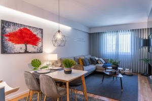 Posezení v ubytování Impresionante apartamento en Plaza de Galicia