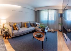 Posezení v ubytování Impresionante apartamento en Plaza de Galicia