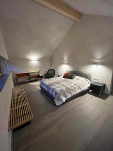 Posteľ alebo postele v izbe v ubytovaní Chalet Dachstein