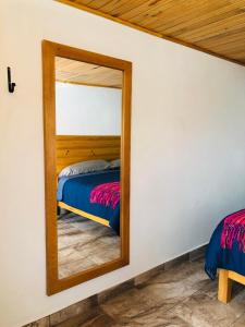 Postel nebo postele na pokoji v ubytování Hotel María del Tío Molcas