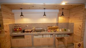 Dapur atau dapur kecil di Ayni Cusco Hotel