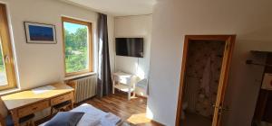 TV a/nebo společenská místnost v ubytování Hotel Bischoff Winnweiler