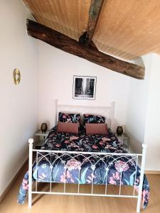 Posteľ alebo postele v izbe v ubytovaní Les gites du haras d'ALSY